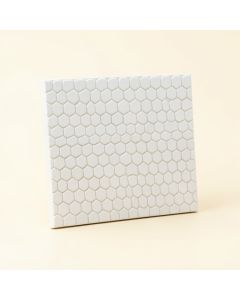 2 '' X 2 '' Porcelain Honeycomb Mosaic Wall & Floor Tile (synthetic illustration; no displayed measurements)