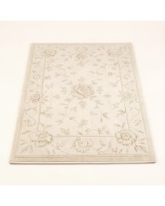 Rug Shape Alapaha Floral Ivory Area Rug Set (synthetic illustration; no displayed measurements)