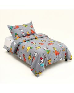 Dr. Seuss Peek-A-Boo Cat In The Hat 4 Piece Crib Bedding Set (synthetic illustration; no displayed measurements)