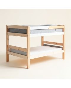 Meneses Twin Bunk Bed (synthetic illustration; no displayed measurements)