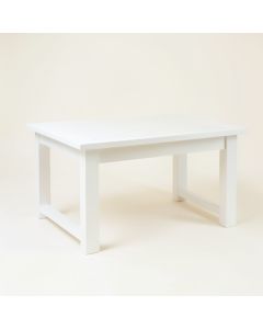 Clay Brook Patio Table - White (synthetic illustration; no displayed measurements)