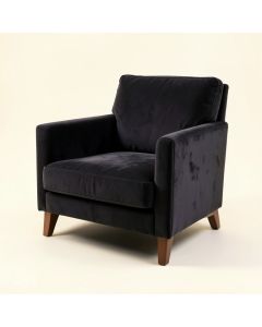 27.5 '' Wide Velvet Armchair (synthetic illustration; no displayed measurements)