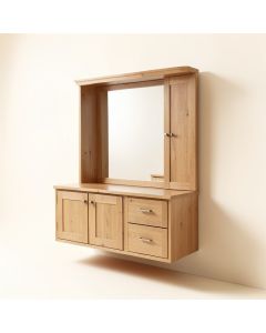 Exquisite Home 24 '' Wall-Mounted Single Bathroom Vanity Set (synthetic illustration; no displayed measurements)