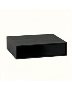 Dune Bridge Desktop Monitor Riser - Black (synthetic illustration; no displayed measurements)