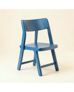 Laurel Branch Folding Outdoor Chair - Blue (synthetic illustration; no displayed measurements)