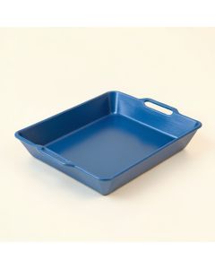 Laurel Bend Serving Tray - Blue (synthetic illustration; no displayed measurements)