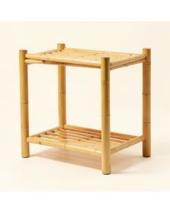 2-Tier Shoe Rack (synthetic illustration; no displayed measurements)