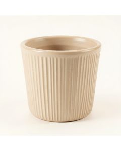 Ash Crossing Empty Planter - Beige (synthetic illustration; no displayed measurements)