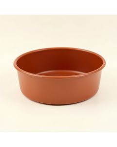 Aspen Fold Empty Under-Desk Cable Tray - Terracotta (synthetic illustration; no displayed measurements)