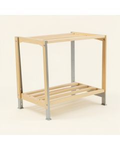 Dyar Log Rack (synthetic illustration; no displayed measurements)