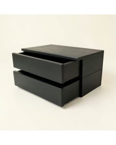 Shore Edge Under-Desk Drawer Unit - Black (synthetic illustration; no displayed measurements)