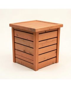 Shore Canyon Closed Garden Compost Bin - Terracotta (synthetic illustration; no displayed measurements)