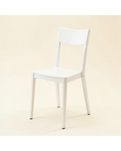 Alder Crossing Dining Chair - White (synthetic illustration; no displayed measurements)
