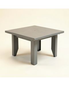 Breton Steel Wood Burning Fire Pit Table (synthetic illustration; no displayed measurements)