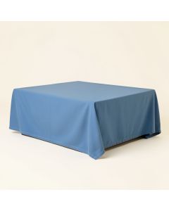 Alder Canyon Flat Bed Sheet - Blue (synthetic illustration; no displayed measurements)