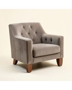Leppert 28 '' Wide Tufted Armchair (synthetic illustration; no displayed measurements)
