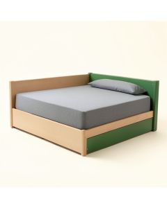 Farnung Twin Bed With Trundle (synthetic illustration; no displayed measurements)