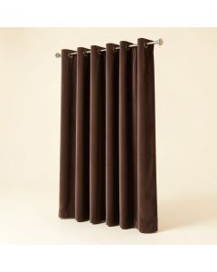 Velvety Solid Room Darkening 100 % Cotton Curtain Panel (synthetic illustration; no displayed measurements)