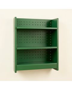 Aspen Dale Empty Wall-Mounted Tool Organizer Panel - Green (synthetic illustration; no displayed measurements)
