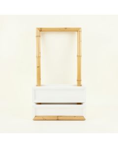 Heath Branch Empty Vertical Garden Frame - White (synthetic illustration; no displayed measurements)