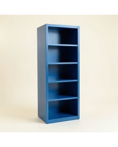 Cedar Dale Narrow Cubby Tower - Blue (synthetic illustration; no displayed measurements)