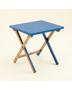 Wren Brook Compact Balcony Table - Blue (synthetic illustration; no displayed measurements)