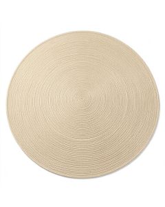 Stone Bluff Round Area Rug - Beige (synthetic illustration; no displayed measurements)