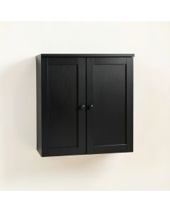 Summit Branch Wall-Mounted Laundry Cabinet - Black (synthetic illustration; no displayed measurements)