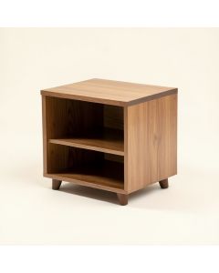 Dimaggio Solid Wood End Table With Storage (synthetic illustration; no displayed measurements)