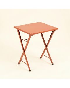 Reed Canyon Compact Balcony Table - Terracotta (synthetic illustration; no displayed measurements)