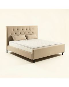 Rothbury Tufted Upholstered Low Profile Platform Bed (synthetic illustration; no displayed measurements)