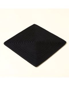 Roswell Ombre Braided Cotton Black Area Rug (synthetic illustration; no displayed measurements)