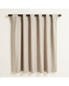 Catriona Semi-Sheer Rod Pocket Curtian Panels (synthetic illustration; no displayed measurements)