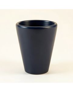 Cliff Brook Empty Railing Planter With Integral Brackets - Navy (synthetic illustration; no displayed measurements)