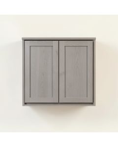 Meadow Bluff Wall-Mounted Entry Cabinet - Gray (synthetic illustration; no displayed measurements)