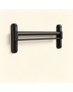 Bathroom Double Towel Bar Towel Hanging Rod/Rail Towel Rack Holder Storage Wall Mount 24-Inch (synthetic illustration; no displayed measurements)