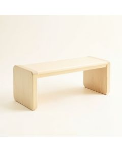 Reed Canyon Indoor Bench - Ivory (synthetic illustration; no displayed measurements)