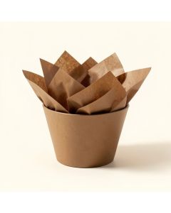 Tissue Volcano Centerpiece (synthetic illustration; no displayed measurements)