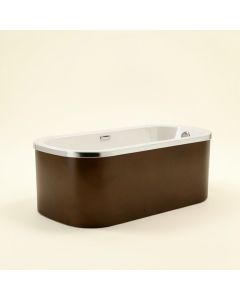 67 '' X 32 '' Freestanding Soaking Acrylic Bathtub (synthetic illustration; no displayed measurements)
