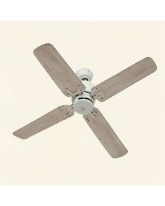 Weathered Ceiling Fan Blade (synthetic illustration; no displayed measurements)