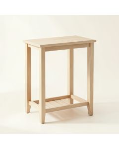Shore Arc Freestanding Laundry Folding Counter - Beige (synthetic illustration; no displayed measurements)
