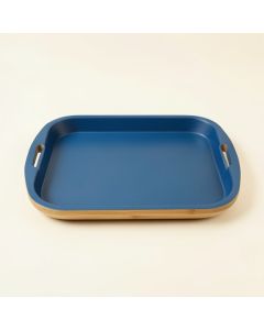 Linden Brook Serving Tray - Blue (synthetic illustration; no displayed measurements)