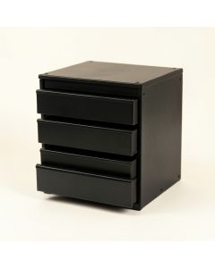 Field Arc Small-Parts Storage Drawer Cabinet (synthetic illustration; no displayed measurements)