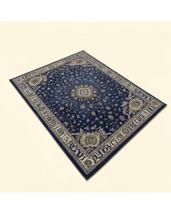 Northington Oriental Blue/Navy Area Rug (synthetic illustration; no displayed measurements)