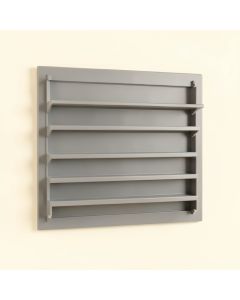 Flint Branch Empty Wall-Mounted Tool Organizer Panel - Gray (synthetic illustration; no displayed measurements)