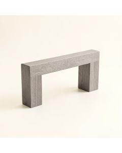 Elm Branch Cabinet Handle Without Packaging - Gray (synthetic illustration; no displayed measurements)