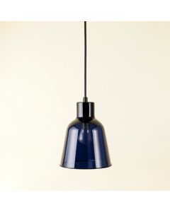 Willow Crossing Pendant Light Suspended From One Plain Cable - Navy (synthetic illustration; no displayed measurements)
