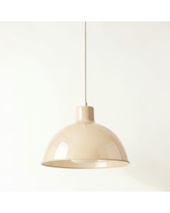 Wren Bridge Pendant Light Suspended From One Plain Cable - Beige (synthetic illustration; no displayed measurements)