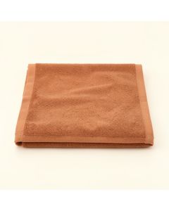 River Arc Bath Towel - Terracotta (synthetic illustration; no displayed measurements)