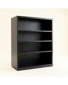 Birch Field Freestanding Bookcase - Black (synthetic illustration; no displayed measurements)